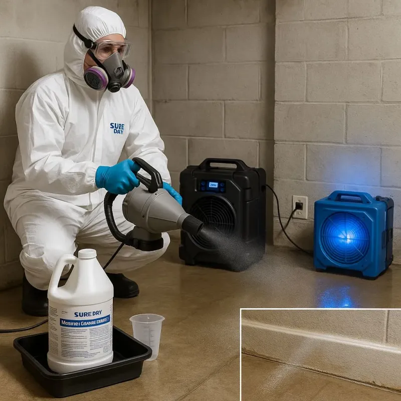 Sanitization and Odor Removal process in Carrollton, MS