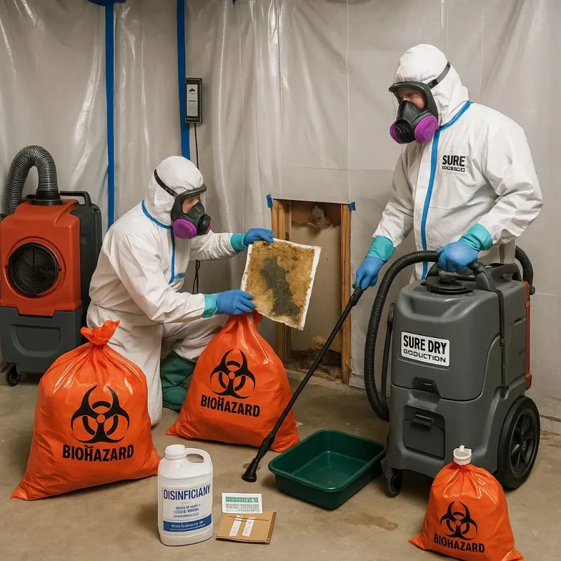 Contaminated Water Handling Protocols process in Carrollton, MS