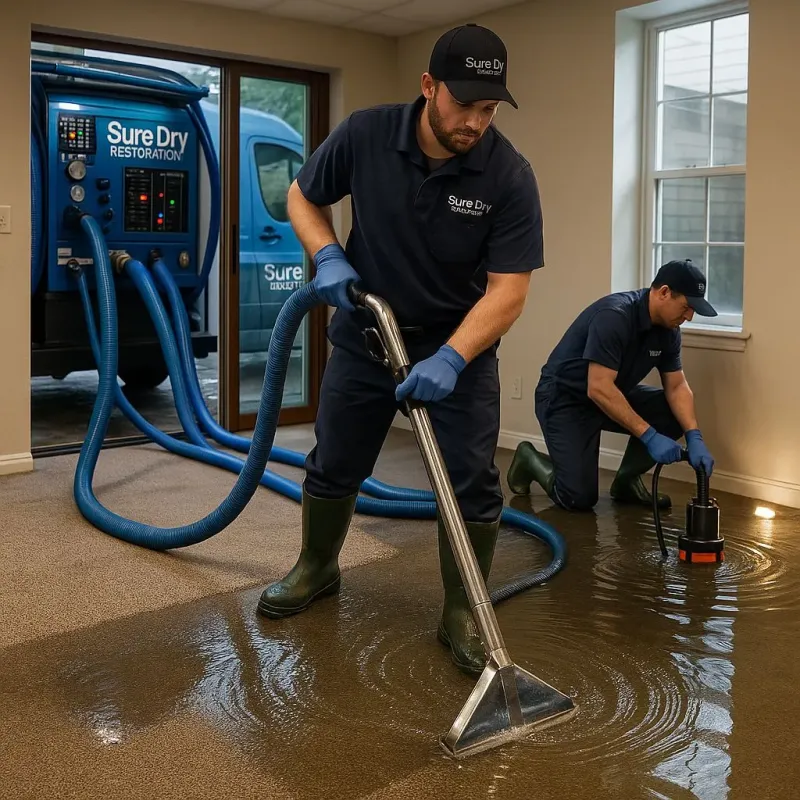 Water Extraction and Removal process in Carrollton, MS